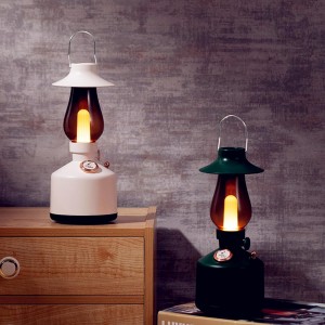 مكبر صوت بلوتوث شكل فانوس مع اضائة