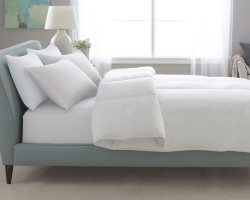 لحاف بوخ ابيض مجوز سيلكون سيلكا 200 × 220