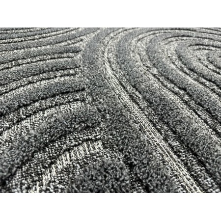 سجاد بكليه بصمة مقاس 220 × 310 لون سكني غامق