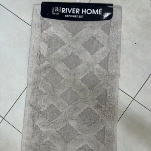 طقم دعسات حمام قطعتين بكليه هندي نافر شعر RH