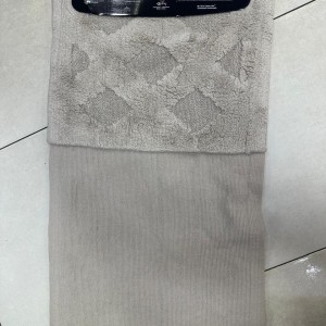 طقم دعسات حمام قطعتين بكليه هندي نافر شعر RH