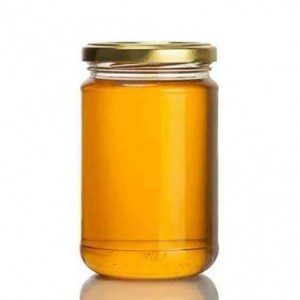 مرطبان زجاج مع غطاء - مرتبان عسل 1كيلو