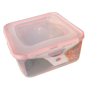 طقم طبروير بلاستيك 4 قطع محكم الاغلاق شفط مايكرويف