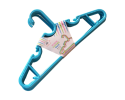 طقم علاقات ملابس JBP 6 قطع بلاستيك