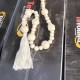 مسبحه خشب ديكور 80 سم مع شراشيب من الاطراف بني وبيج مسبحه خشب ديكور 80 سم مع شراشيب من الاطراف بني وبيج