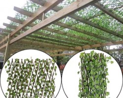 قاطع ورق شجر خشب اكسات مع ورق خيزران