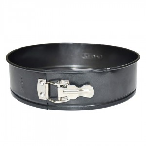 قالب تشيز كيك - جاتوه ستانلس 26 سم حيف 7 سم لون اسود