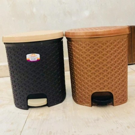 سطل / دلو / سله مهملات دعسة رتان اردني 