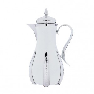 دلة ثيرموس قهوة ١ لتر شكلومسجد مزخرف نافر من القاعدة ثقيل