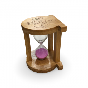 ساعة رملية خشبية شكل جوهرة 3دقائق Peppa Pig ساعة رملية خشبية شكل جوهرة 3دقائق Peppa Pig