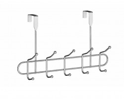 علاقة باب ستانلس فضي 5 عين مزدوجة