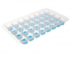 قالب ثلج بلاستيك مستطيل  32 قطعة سيليكون