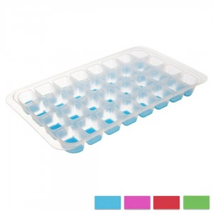 قالب ثلج بلاستيك مستطيل  32 قطعة سيليكون