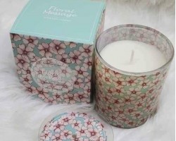 شمعة عطريه زمرده فلورال  10 سم