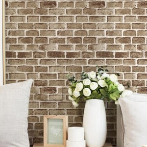 ورق جدران فوم -  70 × 70 سم لاصق ذاتي