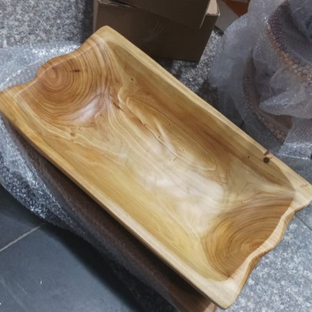 جاط فواكه مستطيل خشب طبيعي ثقيل 40 *20*10 سم M11-5 جاط فواكه مستطيل خشب طبيعي ثقيل 40 *20*10 سم M11-5