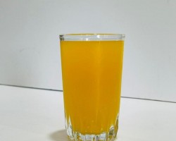 طقم كاسات عصير مدور شفاف قاعدة محزز 12 قطعة