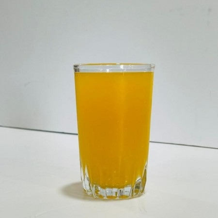 طقم كاسات عصير مدور شفاف قاعدة محزز 12 قطعة