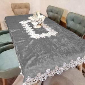 شرشف سفرة مقاس 120 × 220 سم سادة مخمل شمواه ثقيل FH22 شرشف سفرة مقاس 120 × 220 سم سادة مخمل شمواه ثقيل FH22