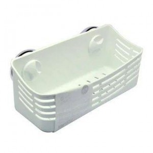 رف تنظيم - حمالة شامبو  للحمام تثبيت تلزيق ضغط