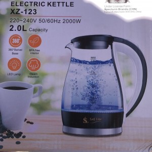 قمقم - سخان ماء كهربائي Saif Line موديل xz-123 سعة 2 لتر 2000 واط قمقم - سخان ماء كهربائي Saif Line موديل xz-123 سعة 2 لتر 2000 واط