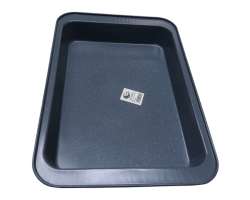 صواني - صينية جرانيت سكني مستطيل مع حيف عرض ٢٥سم طول ٣٧سم موديل k126-10 