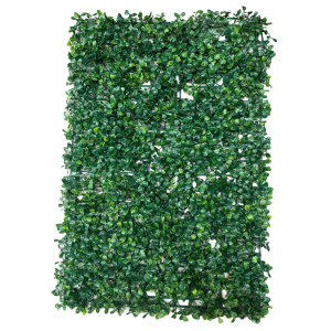 قطع ديكور للجدران ورد صناعي على شبك بلاستك مقاس 40 × 60 سم