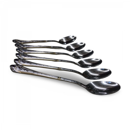 طقم معالق حجم صغير نوريستا ثقيل عدد 6 قطع