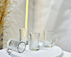 طقم كاسات شاي مثلج يد نصف حلقة 12 قطعة موديل TC5292/E طقم كاسات شاي مثلج يد نصف حلقة 12 قطعة موديل TC5292/E