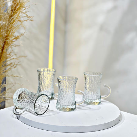 طقم كاسات شاي مثلج يد نصف حلقة 12 قطعة موديل TC5292/E طقم كاسات شاي مثلج يد نصف حلقة 12 قطعة موديل TC5292/E