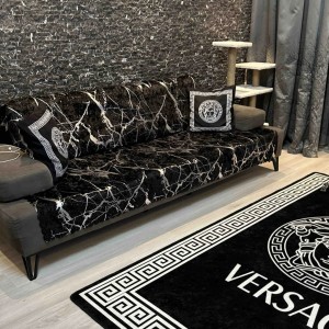 شرشف كنب / سجاد شمواه ماربل مقاس 160 × 200 وجه / كفر كنب شامواه ماربيل