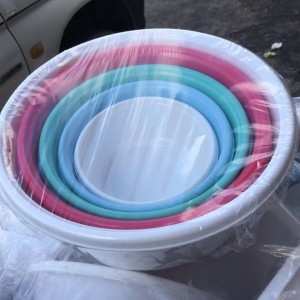 طقم جاطات بلاستيك ثقيل 5 قطع بدون غطاء zelick zed