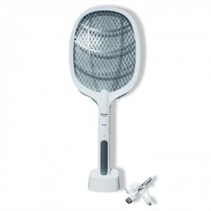 مضرب ذباب شحن مع قاعدة GECKO