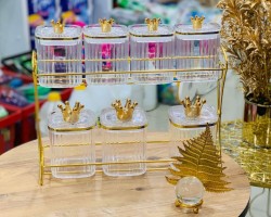 طقم ستاند بهارات / كاندي اكريليك طابقين ZD136621