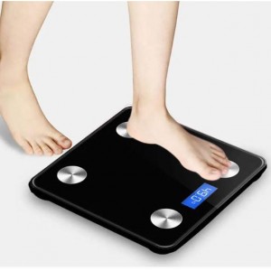 ميزان جسم بلوتوث سكيلز احمر