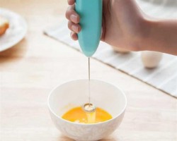 خفاقه نسكافيه تعمل بالبطارية عمود ستانلس