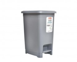 سله مهملات 25 لتر دعسة مربع Slim Pedal Dustbin دلو/سلة/سطل