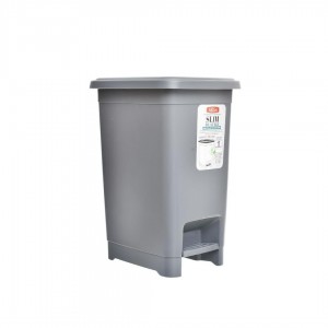 سله مهملات 25 لتر دعسة مربع Slim Pedal Dustbin دلو/سلة/سطل