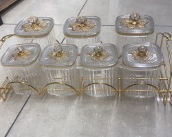 طقم ستاند بهارات اكريليك ZD136621-1