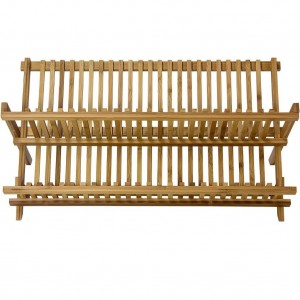 مشك صحون خشب بامبو طبقتين xin zhu