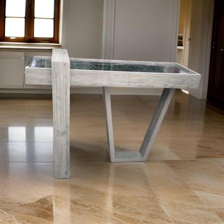 بيرو - قنصل خشب مع مراه حجم كبير بيرو - قنصل خشب مع مراه حجم كبير