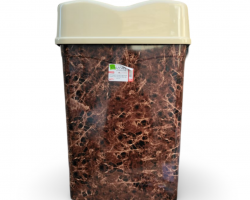 سلة مهملات 8 لتر مع غطاء مروحة Murat plastik ck008-D دلو / سطل