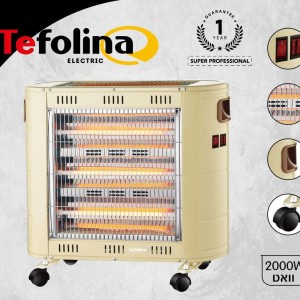 صوبه كهرباء TEFOLINA خمسه عين 2000 واط ثلاث عناصر تحكم مع نظام حمايه