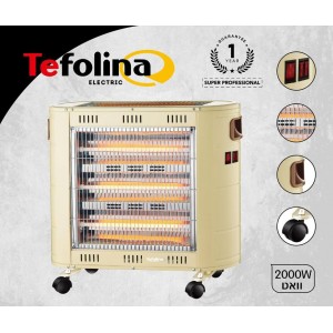 صوبه كهرباء TEFOLINA خمسه عين 2000 واط ثلاث عناصر تحكم مع نظام حمايه