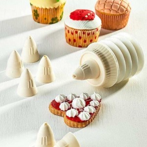 علبة كريمة للتزيين ضغط تركي ملون