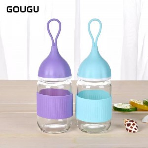 حافظة بهارات / زيت مع مطاط شكل اقزام