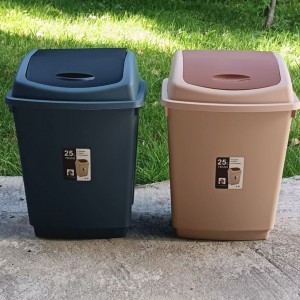 سلة مهملات 25 لتر مروحة TRASH دلو/سلة/سطل سلة مهملات 25 لتر مروحة TRASH دلو/سلة/سطل