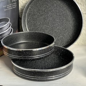 طقمصواني جرانيت ثقيل حفة فضي حزين فضي 3 قطع مقاسات 30-34-38 سم