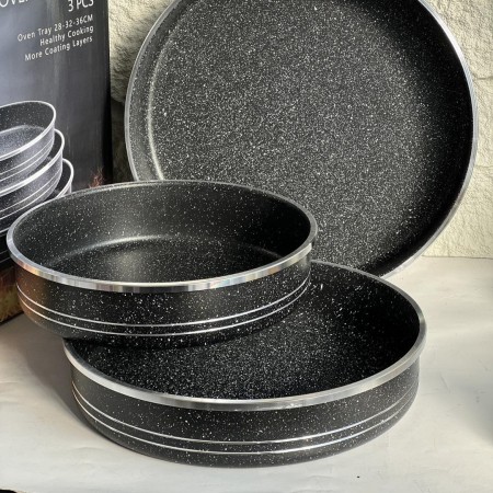 طقمصواني جرانيت ثقيل حفة فضي حزين فضي 3 قطع مقاسات 30-34-38 سم طقمصواني جرانيت ثقيل حفة فضي حزين فضي 3 قطع مقاسات 30-34-38 سم