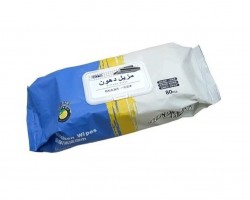 مناديل مبللة لازالة الدهون ٨٠ منديل / محارم معطرة